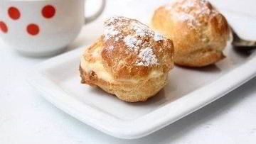 Рецепт Домашних эклеров с ванильным кремом