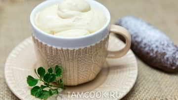 Рецепт Карамельного крема для эклеров