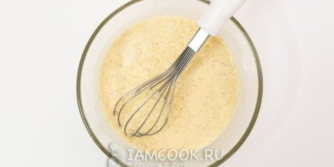 Рецепт крема для эклеров на пудинге