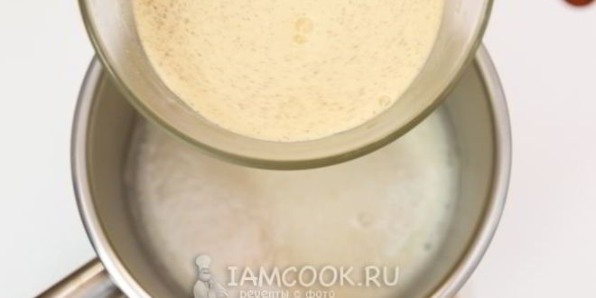 Рецепт крема для эклеров на пудинге