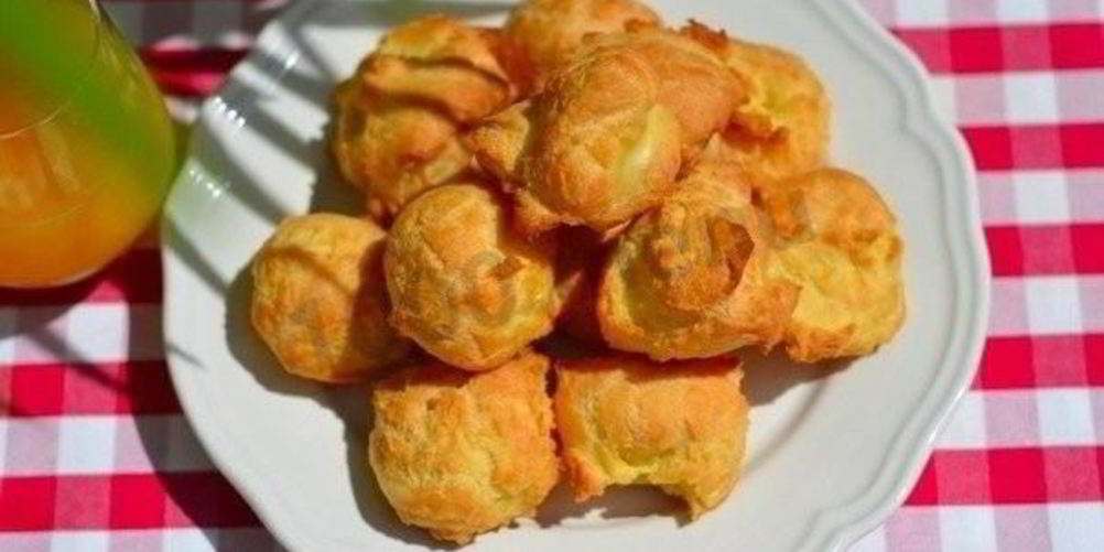 Как приготовить профитроли несладкие