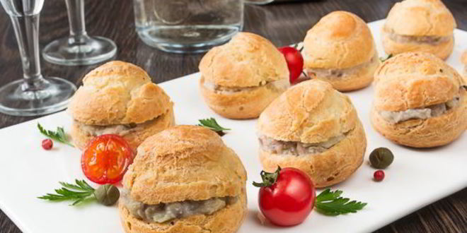 Рецепт профитролей с форшмаком