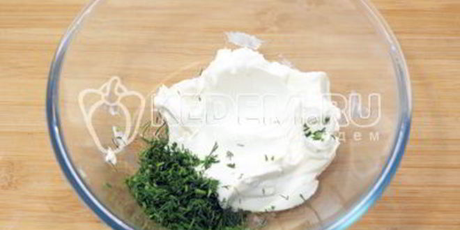 Рецепт профитролей с икрой и творожной начинкой