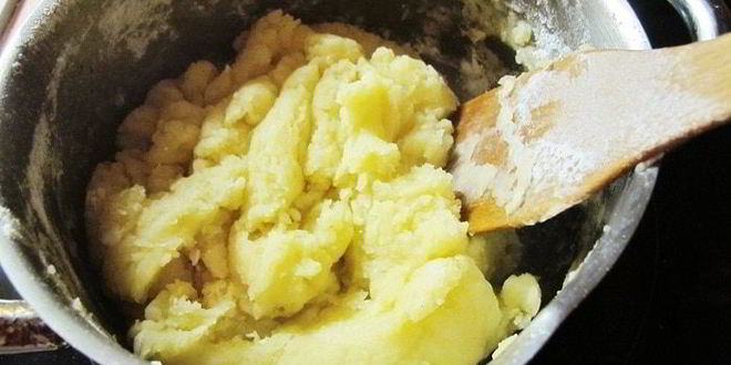 Рецепт профитролей с кракелином