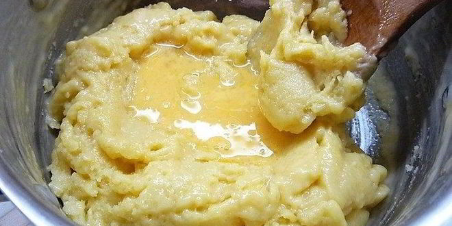 Рецепт профитролей с пармезаном и муссом из крабового мяса