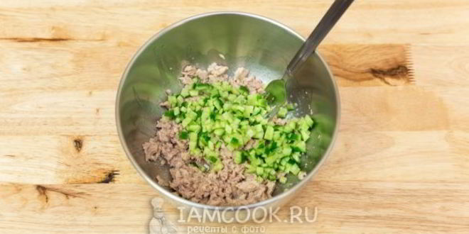 Рецепт профитролей с печенью трески