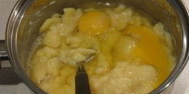 Рецепт профитролей со сгущенкой