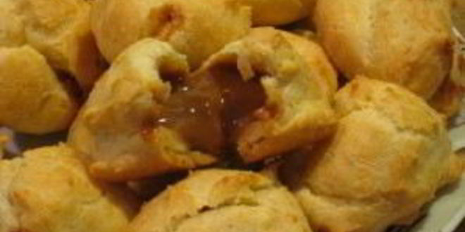 Рецепт профитролей со сгущенкой