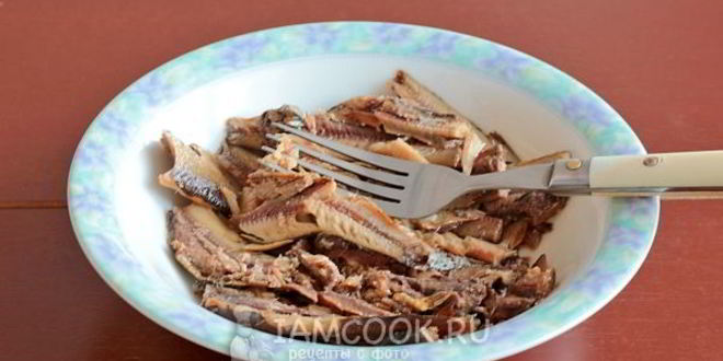 Рецепт профитролей со шпротами