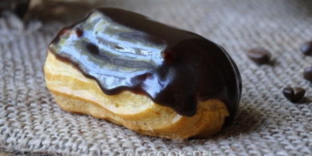 Как приготовить шоколадную глазурь для эклеров