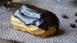 Рецепт Шоколадной глазури для эклеров