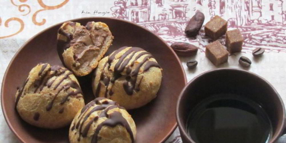 Как приготовить шоколадные профитроли