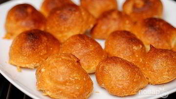 Рецепт Сырных профитролей