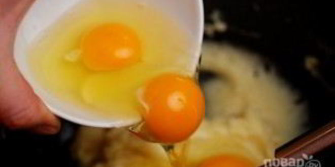 Рецепт сырных профитролей