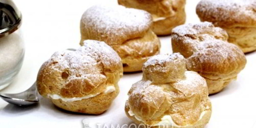 Как приготовить творожные профитроли