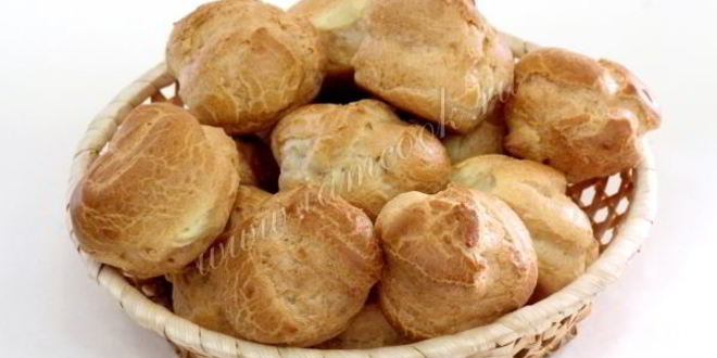 Рецепт творожных профитролей