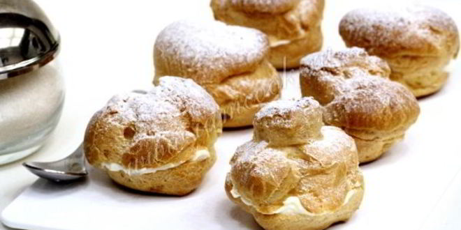 Рецепт творожных профитролей