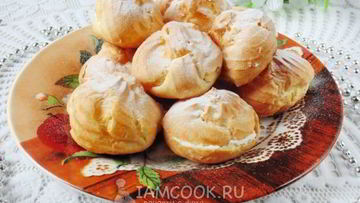 Рецепт Творожных эклеров