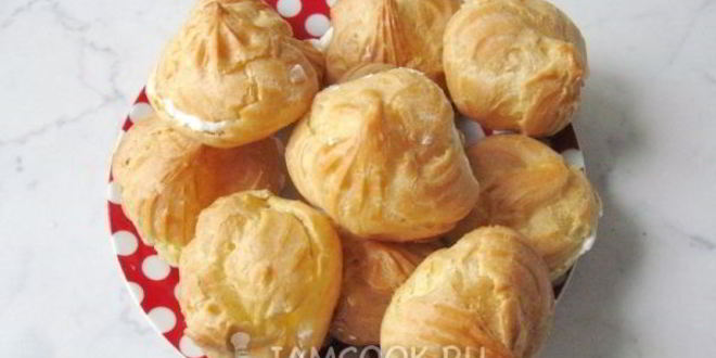 Рецепт творожных эклеров