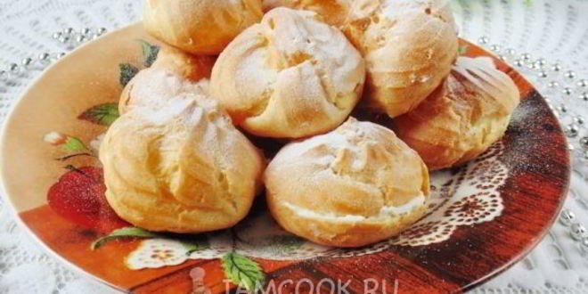 Рецепт творожных эклеров
