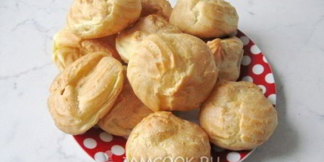 Рецепт творожных эклеров