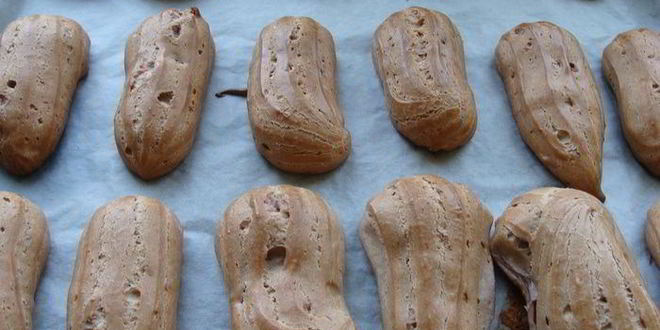 Рецепт эклеров клубника со сливками