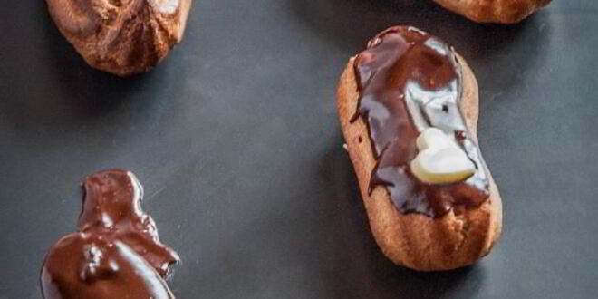 Рецепт эклеров на заварном тесте с какао