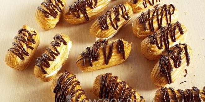 Рецепт эклеров с белковым кремом