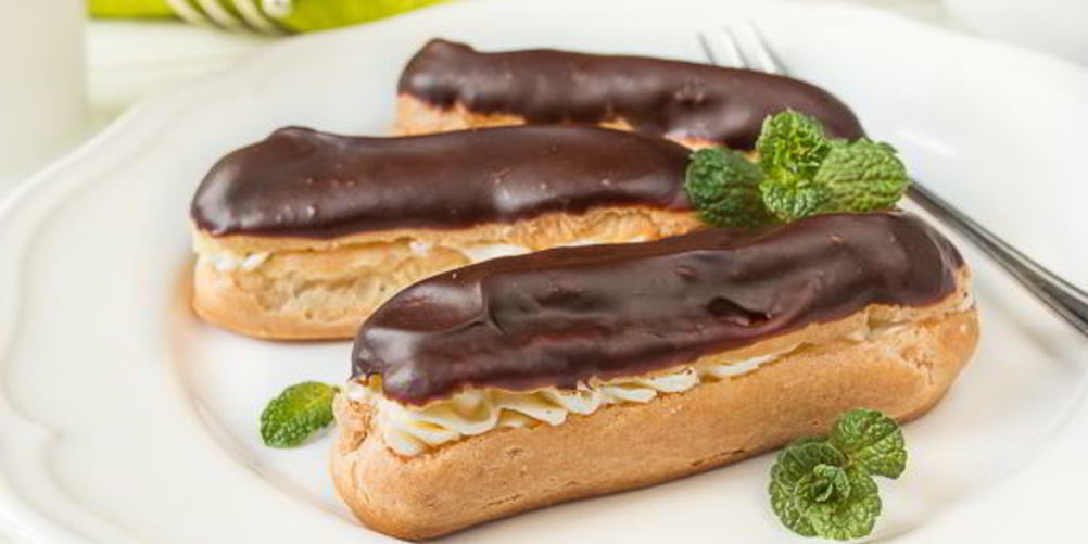 Как приготовить эклеры с итальянским сливочным кремом и шоколадом