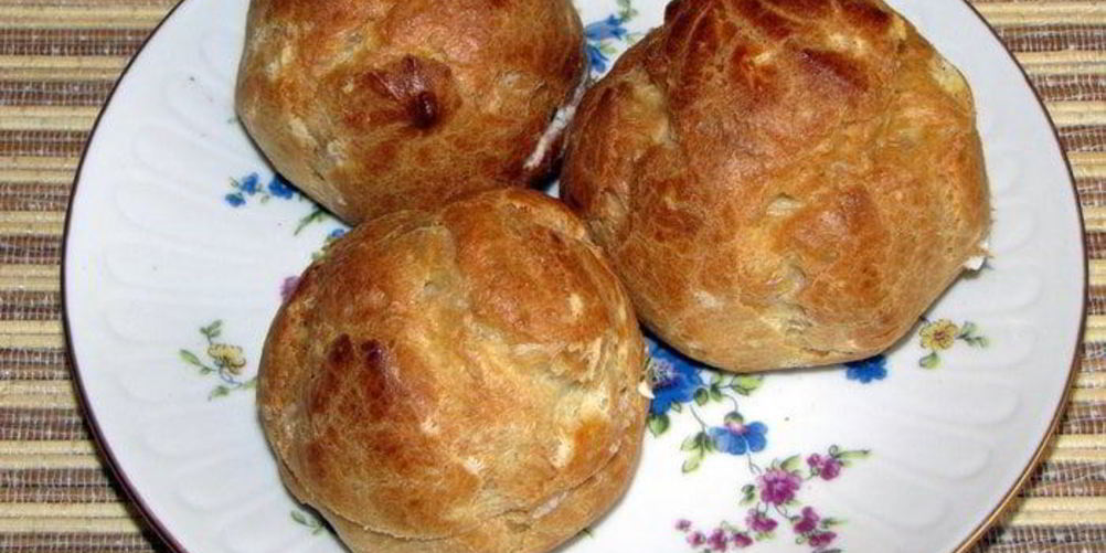 Как приготовить эклеры с печенью трески и козьим сыром