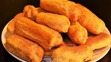 Рецепт Эклеров с шоколадно-сливочным сыром