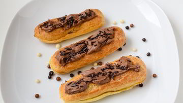 Рецепт Эклеров с шоколадным кремом