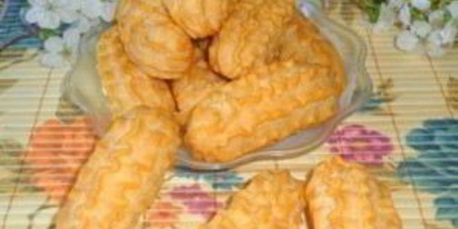 Рецепт эклеров с творожным кремом