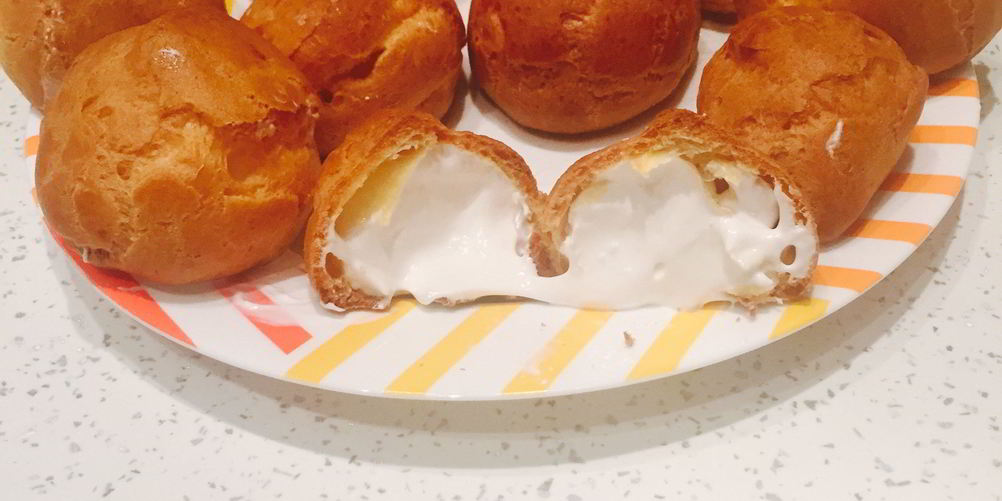 Как приготовить эклеры с заварным белковым кремом