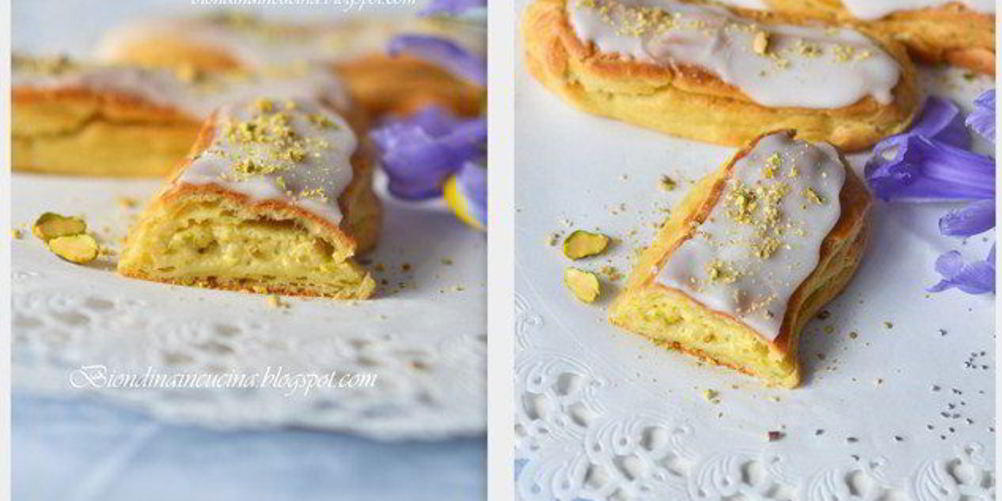 Как приготовить эклеры с заварным фисташковым кремом