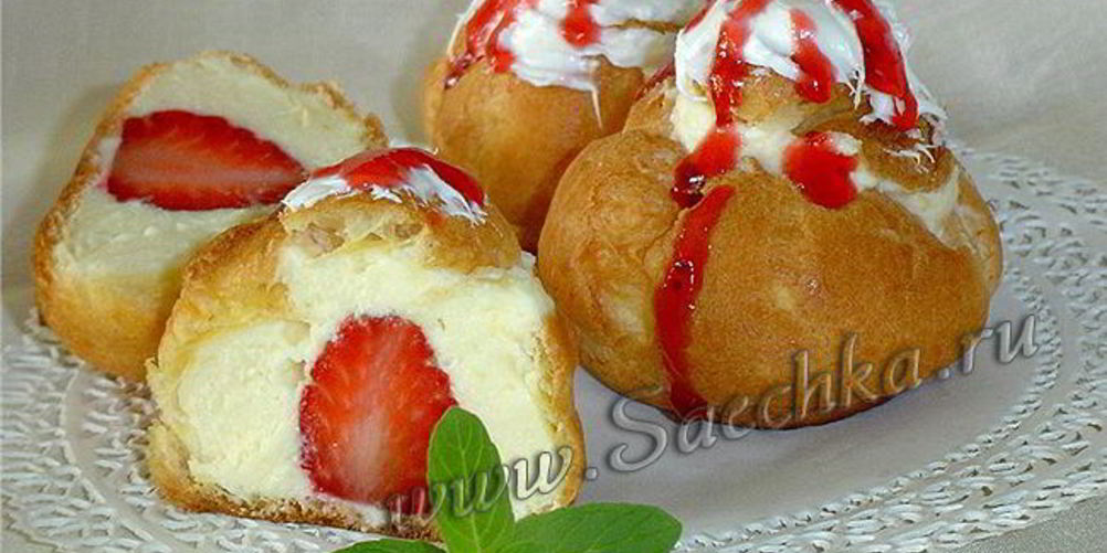 Как приготовить эклеры с заварным кремом