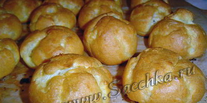 Рецепт эклеров с заварным кремом