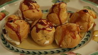 Рецепт Эклеров со сливочно-творожным кремом