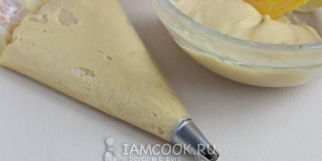 Рецепт заварного теста для эклеров и профитролей