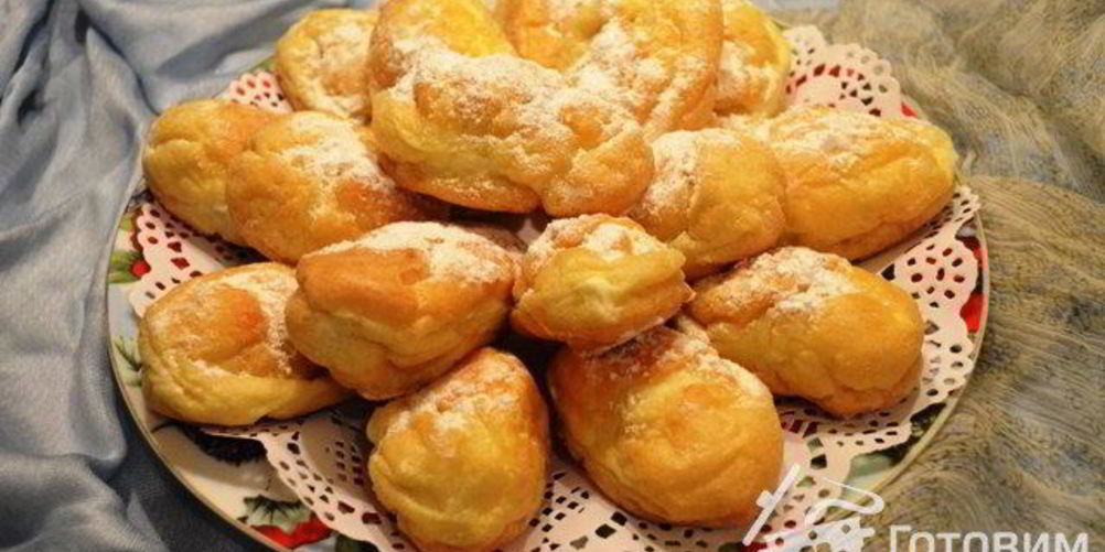 Как приготовить заварное тесто на растительном масле для эклеров, профитролей