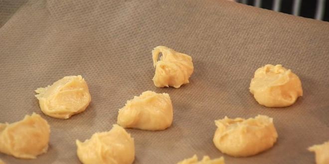 Рецепт заварных профитролей с творожным кремом