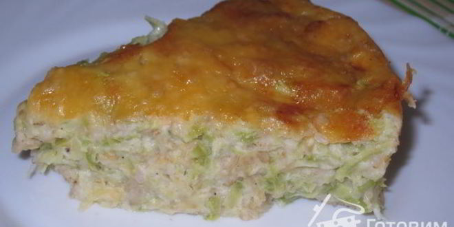 Рецепт кабачковой запеканки