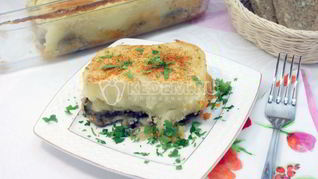 Рецепт Картофельной запеканки с грибами