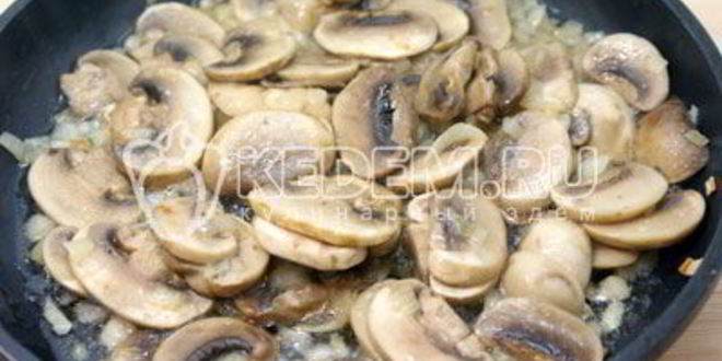 Рецепт картофельной запеканки с грибами