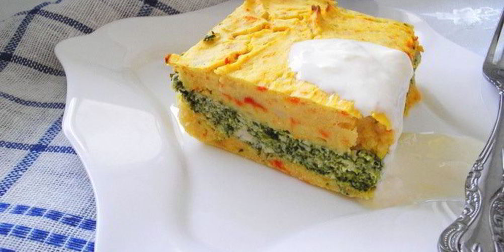 Как приготовить картофельную запеканку с курицей и шпинатом