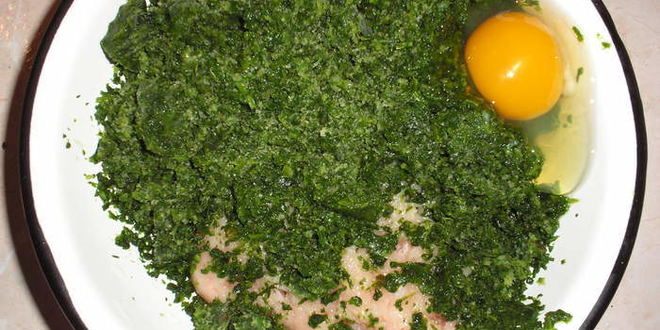 Рецепт картофельной запеканки с курицей и шпинатом