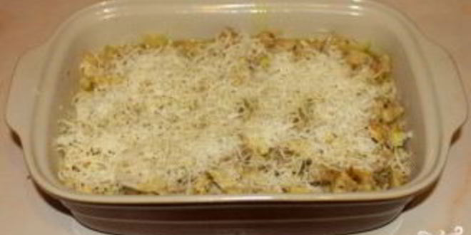 Рецепт картофельной запеканки с курицей и сыром
