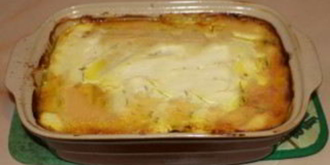 Рецепт картофельной запеканки с курицей и сыром