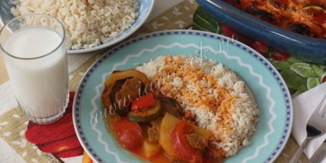 Рецепт мальдума — запеканки из фарша и овощей по-арамейски