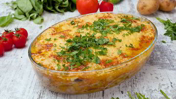 Рецепт Овощной запеканки с говядиной